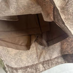 Duluth Trading Co Breezeshooter Skirt Skort with Interior Shorts Size 8 Brown Photo 5