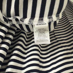 J. Jill Navy‎ And White Stripe Maxi Dress Size Medium Photo 5