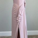 AQUA Formal Pink Maxi Dress Prom Photo 5