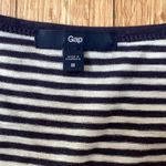 Gap Vintage  Slim Navy Stripe Henley Shirt Photo 3