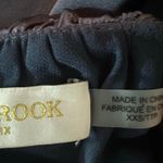 Ramy Brook  Socall Asymmetric Embellished Top Navy Casual Size XXS Photo 4