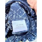 Misa Molina Sleeveless Tiered Ruffle Hem Halter Mini Dress Navy Women's Sz XS Photo 7