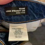 Veronica Beard  Keane High Rise Straight Jeans Photo 7