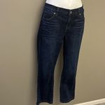 Lucky Brand  Brooke Boot Dark Wash 5-Pocket Button Zip Closure Blue Jeans-8/29 Photo 2