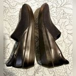 ECCO Danish Design Incise Urban Wedge Slip Ons In Black Sparkle Sz 36/5.5 Photo 4