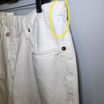 AGOLDE  High Rise Straight Jeans Women's 33 White Crossover Waist Detail NWT Photo 2