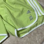 Adidas  Capable Greatness Women's 4” Inseam Lime Green Athletic Shorts, Large Photo 2