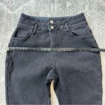 High Waisted Black Fur Velour Lined Skinny Jeans Thermal Warm Cabin Size M Size M Photo 7