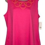 kim rogers  Pink Baja Beach Tank Top Size X Large - XXL NWT Photo 0