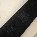 Dickies Vintage 90s Black Genuine Leather Silver Snap Buckle Closure Size XL Photo 4