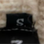 I.B. Diffusion cream wool mohair blend oversized chunky shawl collar cardigan S Photo 4