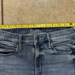 Mother Mid Rise Dazzler Ankle Jeans Womens 27 We The Animals Straight Denim Photo 3