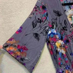 Umgee NWT Purple floral Romper sz L summer casual festival concert boho bohemian Photo 3