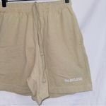 Talentless brown high waisted pull on casual loungewear sweat short size small Photo 1
