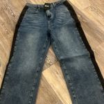 Stylewe wide leg urban color block jeans size small 4 Photo 2