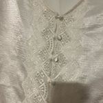 Victoria's Secret Vintage Victoria’s Secret Gold Label Satin Blouse Rare 90s Romantic Lace Top Photo 4