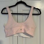 Lululemon 💖 Align Strawberry Milkshake Pink and White Reversible Sports Bra Photo 5