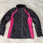 Polar Edge Womens Ski Snowboard Jacket Pink Plaid Winter Coat Gray Photo 0