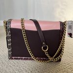 Coach  X Jennifer Lopez Hutton Shoulder Bag In Colorblock With Snakeskin Detail c0805 Photo 4