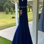 Dillard's  Prom Dress Navy Photo 0
