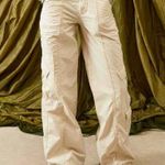 BDG UO Ecru Y2K Cargo Pants Size XXXL Photo 1