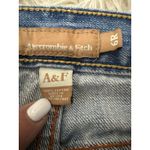 Abercrombie & Fitch Abercrombie Fitch Womens Jeans Flare Bootcut Distressed Light Wash Size 6R Photo 1