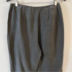 Eileen Fisher  Gray Dress Pants Lightweight Side Zipper Close Tapered Leg Small Photo 5