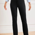 Talbots  Corduroys Straight Leg Curvy Black‎ BD1024 Size 14 Photo 0