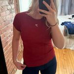 Gymshark Red short sleeve  workout top Photo 0