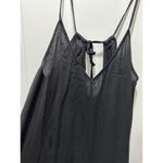 Sanctuary Womens Black Wide Leg Tie Back Jumpsuit Sz L Beach Cover Up Photo 4