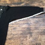 Draper's & Damon's pullover black beaded Sweater size extra Large long sleeve Photo 4