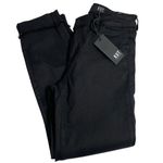 Kut From The Kloth NWT  Amy Crop Straight Leg Jeans Black Size 0 Denim‎ Photo 2