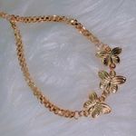 Gold Butterfly Anklet Photo 0