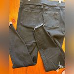 Spanx  Distressed edge skinny jeans sz L washed black Photo 11