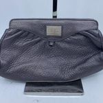 Cole Haan Gray Leather Clutch Photo 1