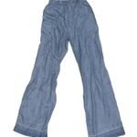 Cloth & Stone  Women's Wide Leg Light Wash Chambray Breezy Pants size XS Photo 8