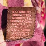 April Cornell Cotton Floral midi dress M Brown Size M Photo 5