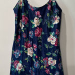 Private Luxuries Chemise Lingerie Gown‎ Slip Dress Size S Vintage Blue Photo 0