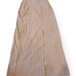 Abound  Ribbed Knit Maxi Skirt xs slit tan Photo 0