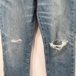 Slvrlake London Jeans SZ 24 NWT Shakedown Straight Leg Distress Denim High Waist Blue Photo 12