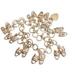 925 Sterling Silver Happy Sad Face Theatre Mask Anklet Vtg 10.25” Estate Find Photo 1