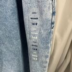 Aeropostale Womens 14R Trouser Jeans White Waistband Light Wash Denim New Photo 3