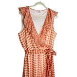 LC Lauren Conrad  Ruffle Wrap Dress XXL Photo 12