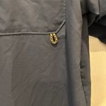 Columbia  PFG Vented Fishing Short Sleeve Blue Button‎ Shirt Men L Polyester Photo 3