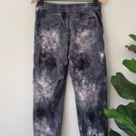 Sanctuary x Anthropologie Tie Dye Cargo Pants Blue Pink Adjustable Waist/Ankles Photo 2
