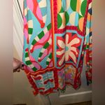 Farm Rio  Cutout Halter colorful Jumpsuit Size XS Photo 8