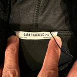 ZARA  trafaluc black velvet cropped
Women's Medium NWOT Photo 1