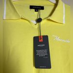 Macade NWT Ella Long Sleeve Polo Butter Yellow Knit Top. ⛳️ Size M Photo 3