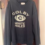 Champion Navy Blue Crewneck Sweatshirt Photo 0