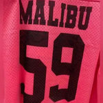 Barbie Hot Pink Malibu Barbie Jersey Size Large Photo 3